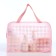 Lightning cosmetic bag, pink color