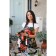 Apron "Ethel: Lobster" 70x60 cm, 100% cotton, sarzha 190 g/m²