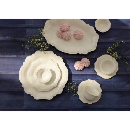 Porcelain salad magistro "suite", 80 ml, d = 10.5 cm, white color-9