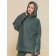 Sweatshirt for girls, height 116 cm, khaki color