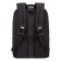 Youth backpack 41.5 x 29 x 18 cm, Grizzly, ergonomic back, laptop compartment, black