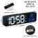 Electronic desktop watches with an alarm clock, with a suspension, 2400 mAh, 3.5 x 7 x 26.5 cm