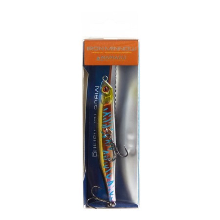 Namazu Iron Minnow wobbler, 9 cm, 6 g, mine, floating (0-0.5 m), color 18-1
