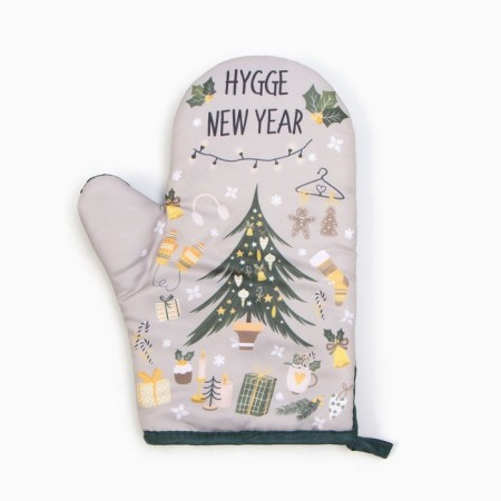 New Year's Set Gift "Hygge" mittens-spot, silicone blade-2