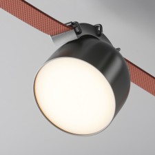 Lumber of the suspended Technical TR124B-12W3K-B, 12W, 10x10x10.7 cm, LED, 770LM, 3000K, black color black