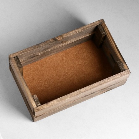 Kashpo wooden 26x16x10 cm natural rosewood-3
