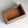Kashpo wooden 26x16x10 cm natural rosewood