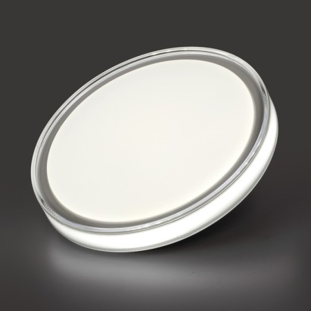 The lamp is wall-flowing Sonex. Laven, 70W, LED, 85x490x490 mm, white color-6