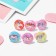 Children's ring "chosen" unicorns, drawing mix, color mix