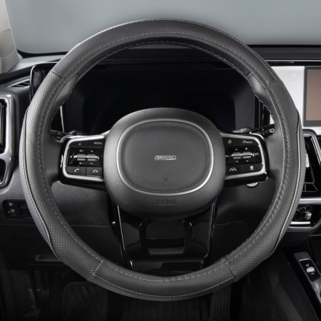 SkyWay braid, eco-leather, Combo-14 m, black-gray, S01102478-8