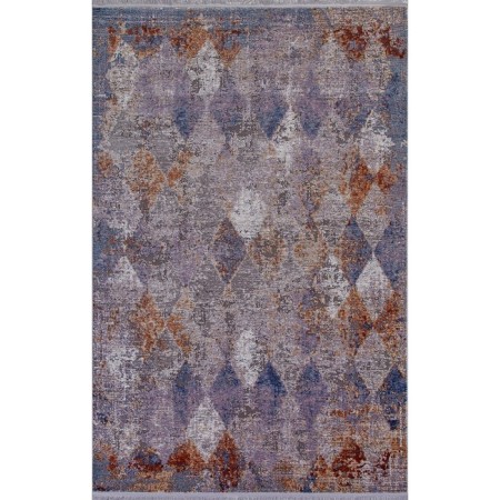 Rectangular carpet Karmen Hali Rim, size 95x200 cm, color Grey/Grey