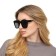 Women's Sunglasses "OneSun", UV 400, Duke 15 cm, lens 6.6x5.3 cm