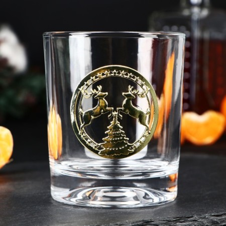 Glass for whiskey "Deer", 230 ml-1