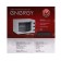 Mini-fucked Energy GT20-W-Conv, 1380 W, 20 l, 70-230 ° C, convection, timer, white