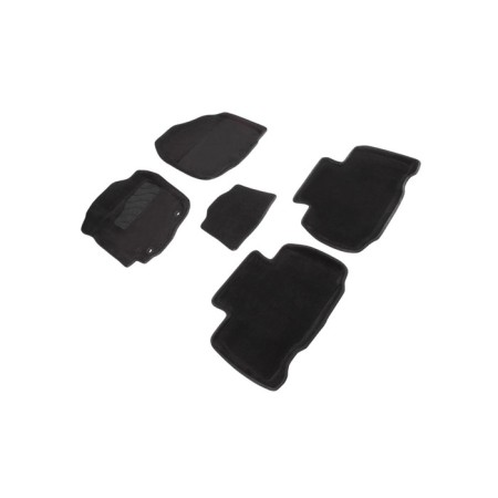 Pile rug for Toyota RAV 4 IV, 2012-2019, black