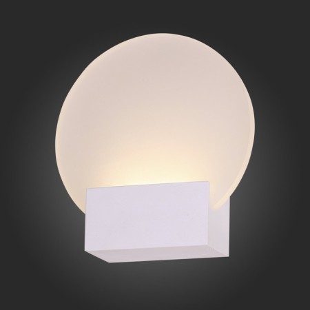 Wall lamp ST LUCE. SL580.011.01. 1x6 W, LED, 4000K, 16x17.5 cm, white color-2