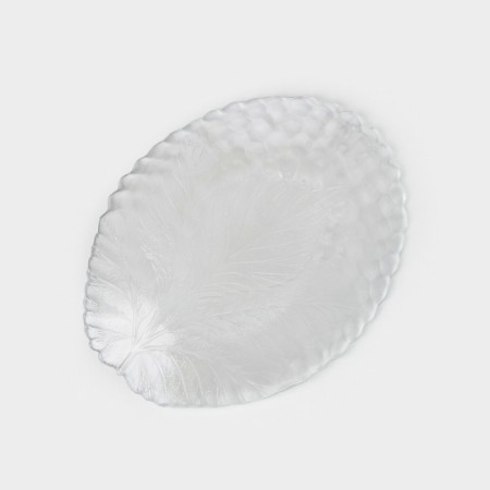 Glass dish Sultana, 23 × 18 cm, transparent color-2