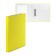 Folder on 2 rings A4, Erichkrause Neon, 35 mm, 1750 μm, laminated, hard cover, yellow