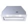 Kitchen hood Maunfeld Trapeze 601GG, 1150 m3/h, 3 modes, white