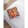 Decorative pillowcase "British flag", on lightning, size 45x45 cm