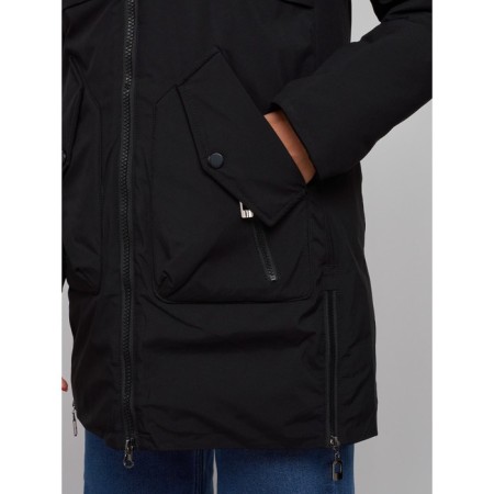 Winter jacket, size 46, black color-11