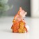 Souvenir Polystone "Golden Dragon with Coins" MIX 2.5x3x4 cm