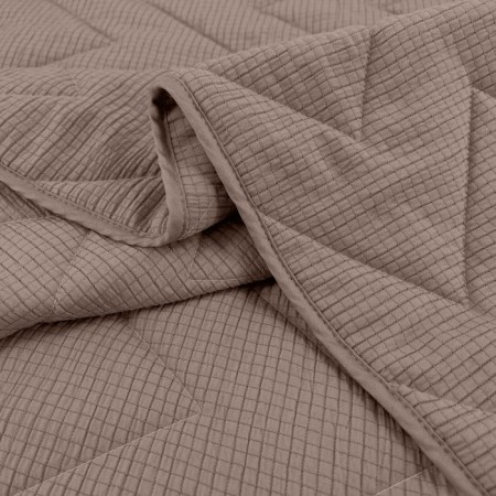 Primvelle Muslin bedspread, bilateral, size 200x240 cm, cocoa color-1