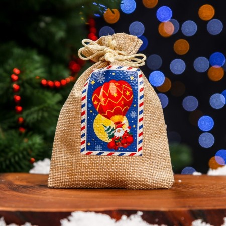 Gift bag with thermal monklake, 10 x 14 cm