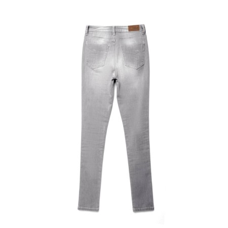 Women's jeans with high landing Conte Elegant, size XS, color Light Grey-3