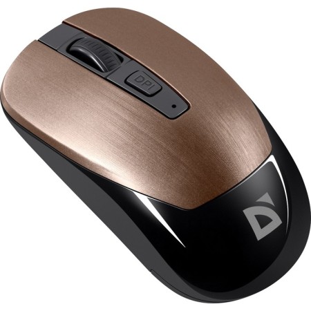 Mouse Defender Wave MM-995, wireless, optical, 1600 dpi, 1xaa (not in compli), brown-4