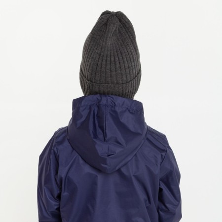 Children's hat, dark gray color, size 52-56-1