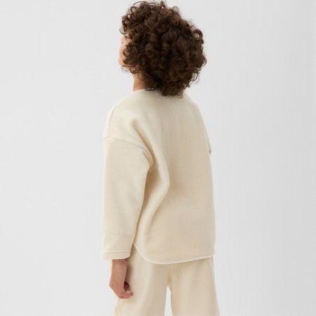 Svitshot Children's Minaku: Fleece Soft, beige color, height 122 cm-2