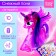 Suretry-Surprise toy Snow Pony with light and stickers, Mix color