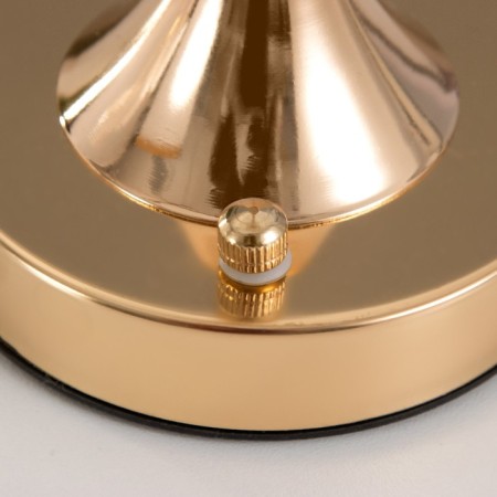 Table lamp sensory "Bianka" LED 10W AKB gold 15x15x33 cm-7