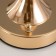 Table lamp sensory "Bianka" LED 10W AKB gold 15x15x33 cm