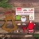 Set for creating a pendant Christmas tree toy made of felt "Santa Claus and Bell"