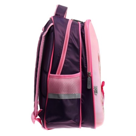 Frame backpack Calligrata, 39x30x14 cm, "cat with a bow", for a girl-10