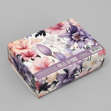 Gift folding box, packaging, “for you”, 16.5 x 12.5 x 5 cm-5