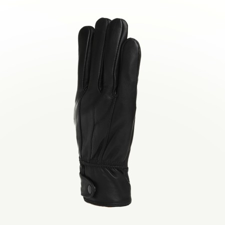 Male gloves, size XXXL, with insulation, black color-1