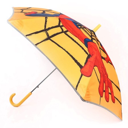Children's umbrella. Spider, orange, 6 spokes d = 90 cm-11