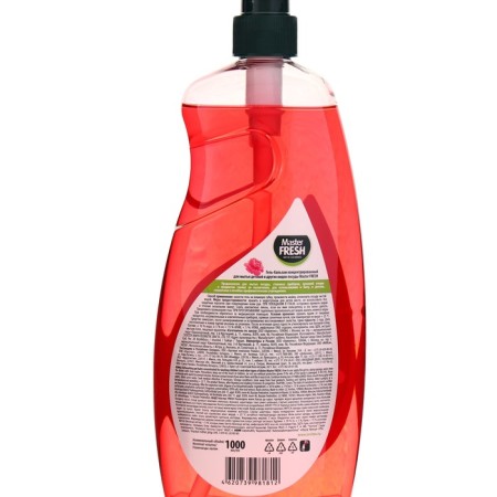Mater Fresh gel Balm for washing dishes, Gold formula, peony, 1 liter-2