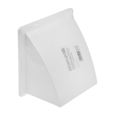 The output of the wall zein, 170 x 170 mm, d = 125 mm, with a check valve, white-3