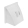 The output of the wall zein, 170 x 170 mm, d = 125 mm, with a check valve, white