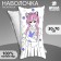 Pillowcase for coloring "Girl in a suit", 30 x 70 cm