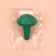 Delop fungus, d = 65 mm, green color