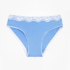 Cowards women's slips, blue color, size 44-46
