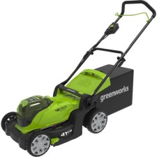 Battery GreenWorks G24X2LM41 Lawn Mushiemer, without battery/ZU, 24 V, 50 l, 2800 rpm