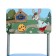 Children's adjustable stool "Kuzya fairy tale kolobok", straight back