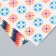 Scrapbooking paper bilateral "illusion" density 180 g 15.5x17 cm