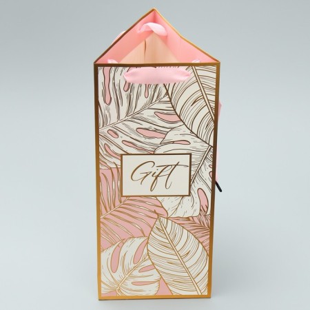 Gift package for a bottle, packaging, “gift”, 13 x 32 x 11.3 cm-5